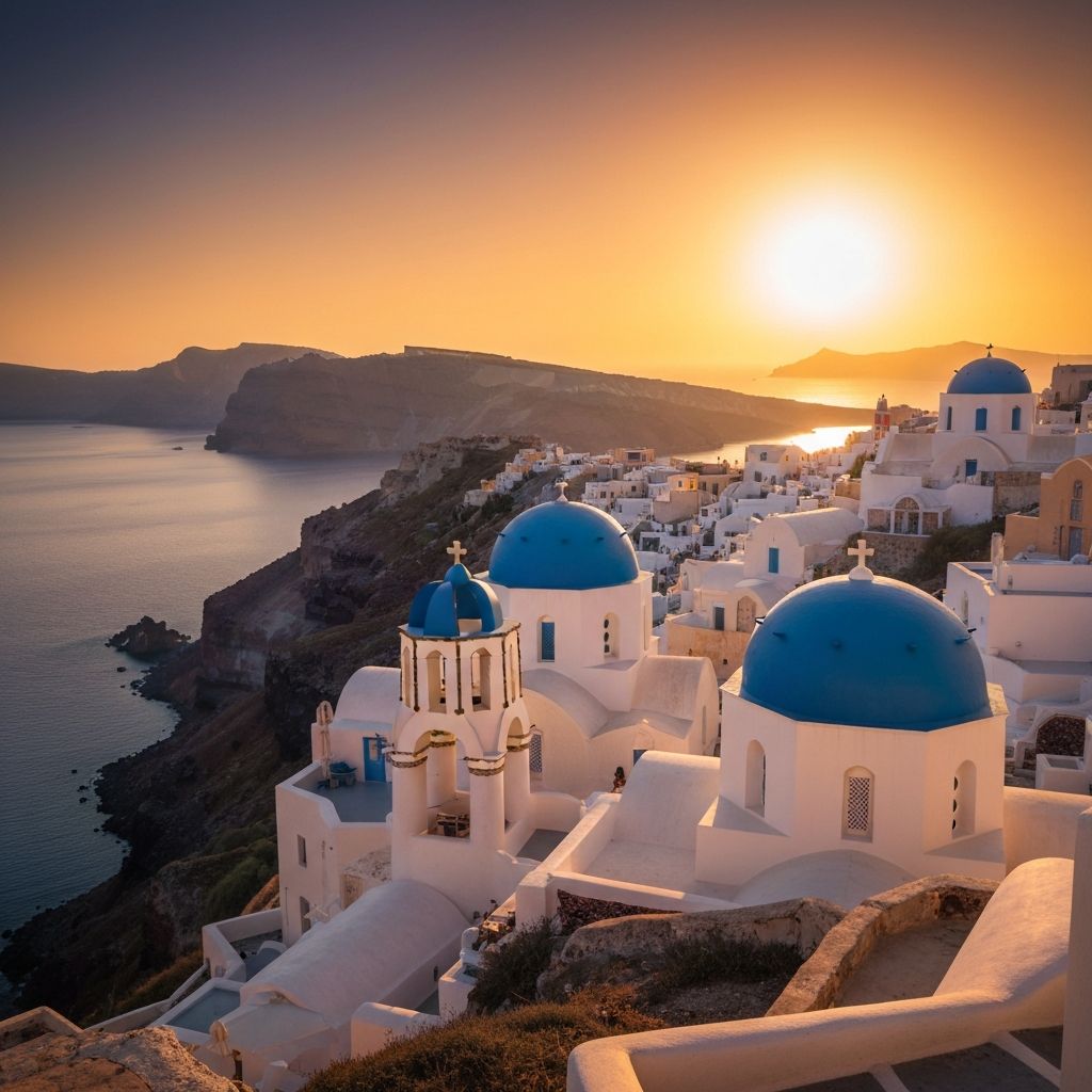 Island Hopping in Santorini & Mykonos